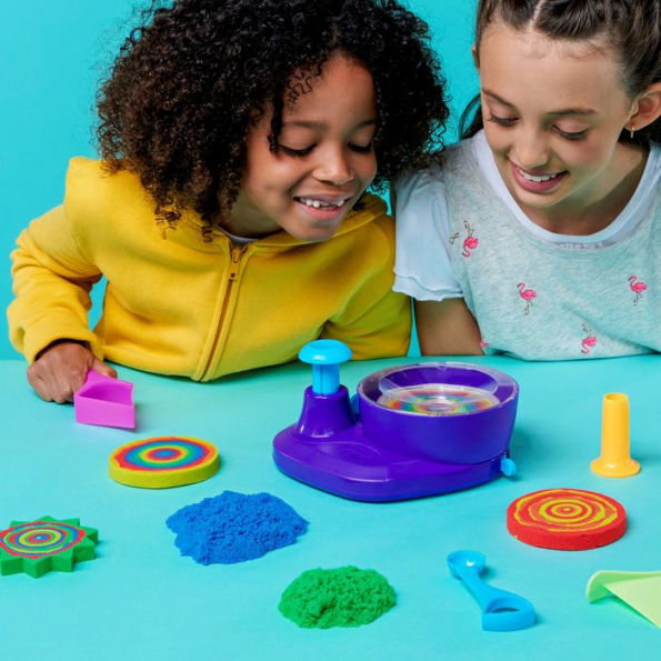 Kinetic Sand Swirl N Surprise Sand Kit English Version