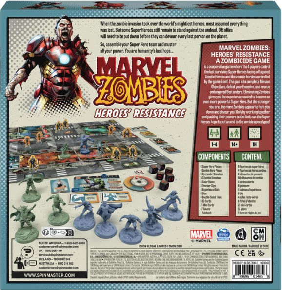 Marvel Zombies Board Game by SPIN MASTER | Barnes & Noble®