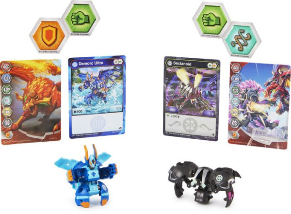 Bakugan Baku-Tin, Sectanoid, Premium Collector's Storage Tin with Mystery Bakugan, Trading Cards, Kids Toys for Boys Aged 6 and up