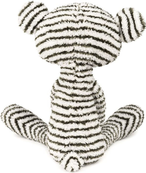 GUND Stripe Toothpick Teddy Bear Black and White Striped Plush Stuffed Animal, 15