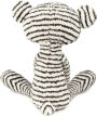 Alternative view 5 of GUND Stripe Toothpick Teddy Bear Black and White Striped Plush Stuffed Animal, 15