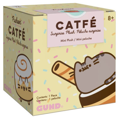 Gund New Pusheen Blind Box Blind Box Mini Plush Cat Key Chain Ice Cream 