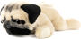 Alternative view 5 of Doug the pug laying down plush