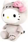 Alternative view 2 of Hello Kitty x Pusheen - Hello Kitty wearing Pusheen onesie plush