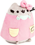 Alternative view 3 of Hello Kitty x Pusheen - Pusheen wearing Hello Kitty clothes plush