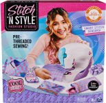 Alternative view 6 of Cool Maker Stitch N Style Fashion Studio Pre-Threaded Sewing Machine Toy with Fabric and Water Transfer Prints Arts & Crafts Kids Toys for Girls