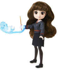 Title: Wizarding World Harry Potter, 8-inch Hermione Granger Light-up Patronus Doll with 7 Doll Accessories and Hogwarts Robe, Kids Toys for Ages 5 and up