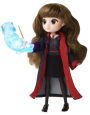 Alternative view 2 of Wizarding World Harry Potter, 8-inch Hermione Granger Light-up Patronus Doll with 7 Doll Accessories and Hogwarts Robe, Kids Toys for Ages 5 and up