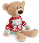 Alternative view 2 of GUND Toothpick with Holiday Sweater Classic Teddy Bear Stuffed Animal for Ages 1 and Up Beige/Red/White, 15