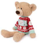 Alternative view 3 of GUND Toothpick with Holiday Sweater Classic Teddy Bear Stuffed Animal for Ages 1 and Up Beige/Red/White, 15