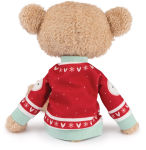 Alternative view 5 of GUND Toothpick with Holiday Sweater Classic Teddy Bear Stuffed Animal for Ages 1 and Up Beige/Red/White, 15