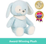 Alternative view 1 of Baby GUND Sustainable Puppy Plush Stuffed Animal Made from Recycled Materials For Babies and Newborns Blue/Cream, 13