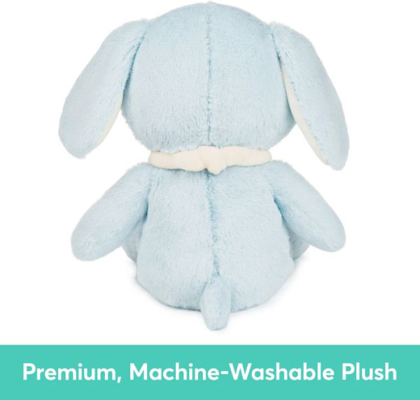 Baby GUND Sustainable Puppy Plush Stuffed Animal Made from Recycled Materials For Babies and Newborns Blue/Cream, 13"