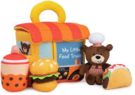 Title: Baby GUND Play Soft Collection, My Little Food Truck 5-Piece Plush Playset with Rattle, Squeaker and Crinkle Plush Toys, Sensory Toy for Babies and Newborns, 7.5