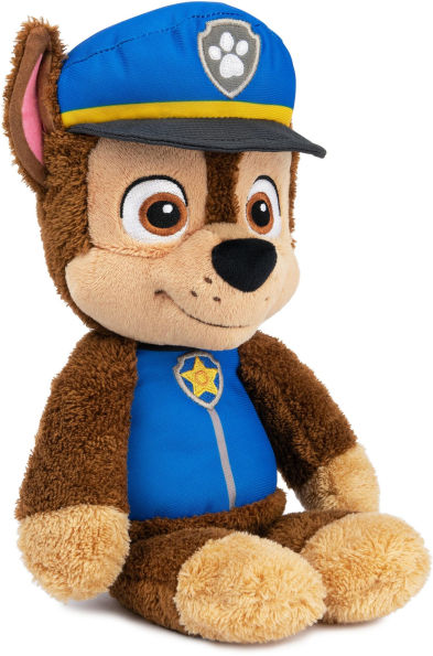 GUND PAW Patrol Official Chase Take Along Buddy Plush Toy, Premium Stuffed Animal for Ages 1 & Up, Blue/Brown, 13?