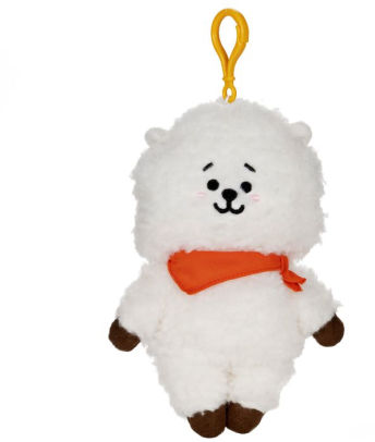 Gund Line Friends Bt21 Rj Backpack Clip Plush 4 By Spin Master Barnes Noble