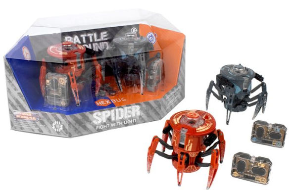 HEXBUG Battle Spider 2.0 Dual Pack Blue and Orange