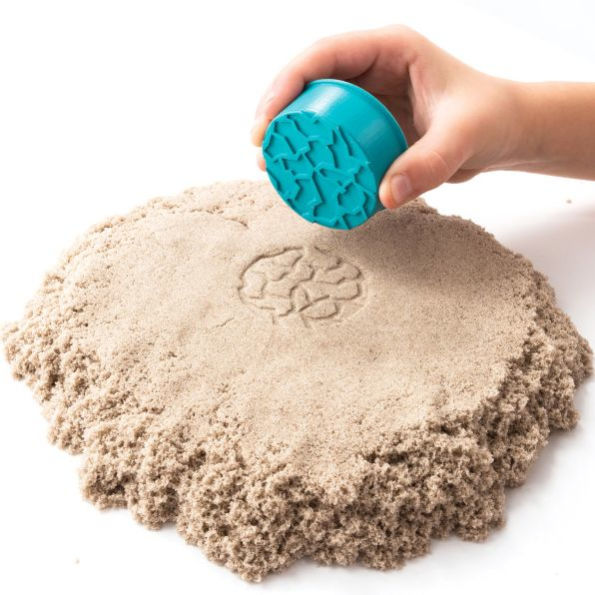 Kinetic Sand, Folding Sand Box with 2lbs of Kinetic Sand and Mold and Tools