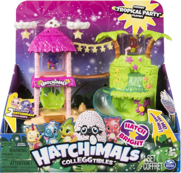 Hatchimals Colleggtibles Tropical Party Playset S4