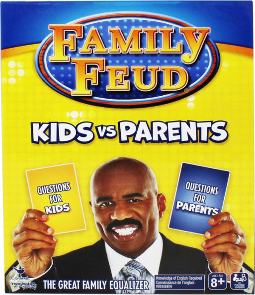 Steve Harvey Family Feud, Kids Vs Parents Edition Family Party Game
