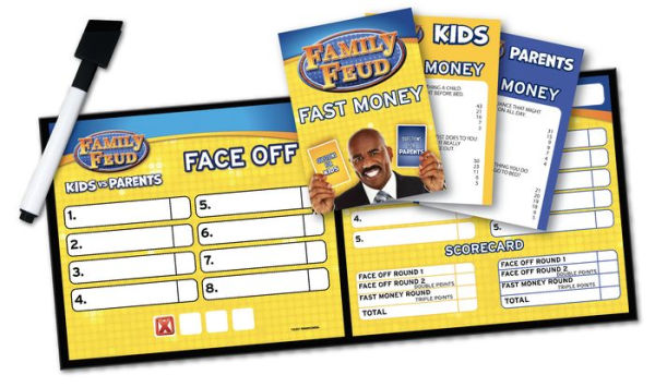 Steve Harvey Family Feud, Kids Vs Parents Edition Family Party Game