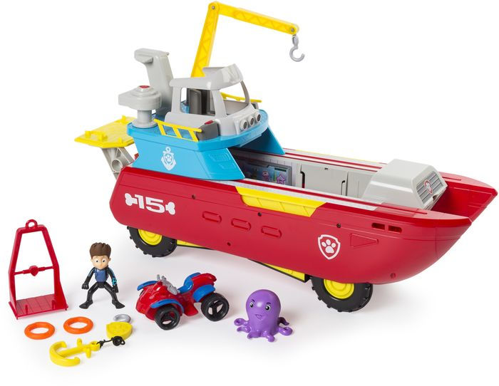 paw patrol submarine