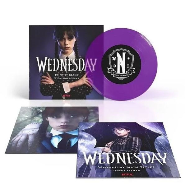 Paint It Black [Wednesday Theme Song]