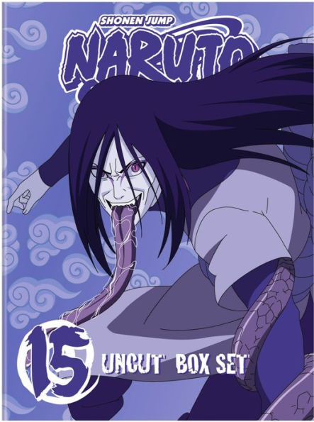Naruto Uncut Box Set, Vol. 15 [3 Discs] [With Playing Cards]