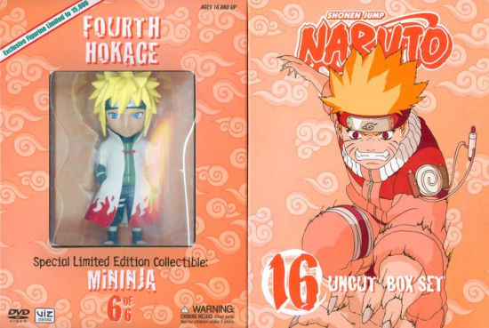 Naruto Uncut Box Set 16 Dvd Barnes Noble
