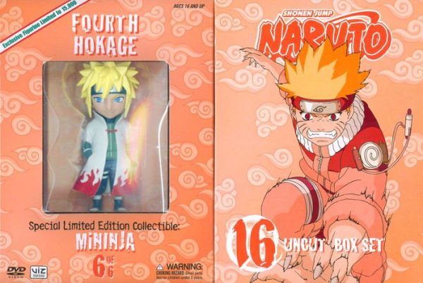 Naruto Uncut Box Set, Vol. 16 [Special Edition] [3 Discs] [With Trading Cards]