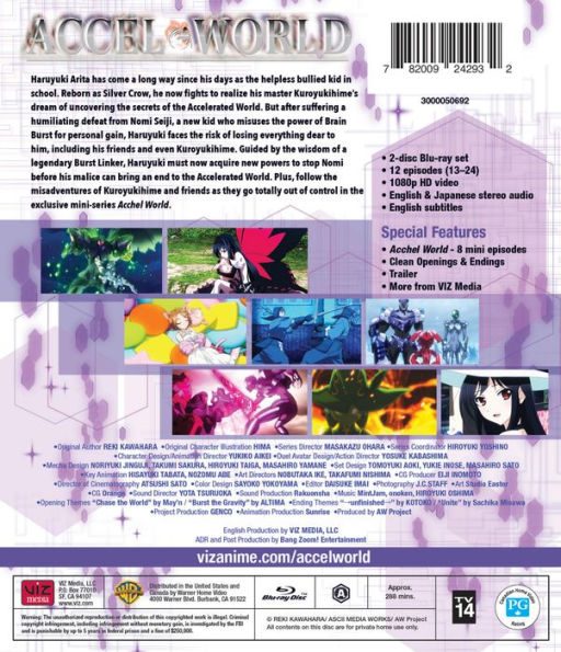 Accel World: Set 02 [2 Discs] [Blu-ray]