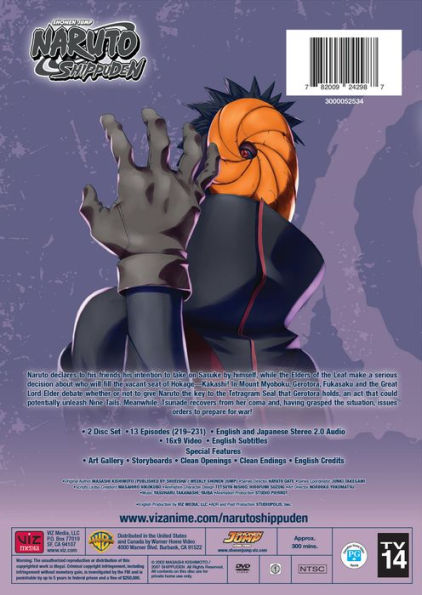 Naruto: Shippuden - Box Set 18 [2 Discs]