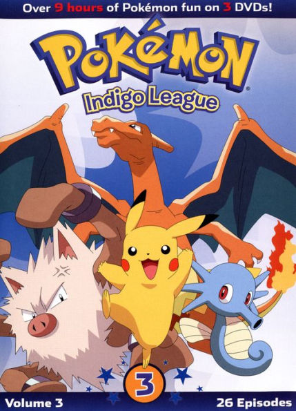 Pokemon: Indigo League, Vol. 3 [3 Discs]