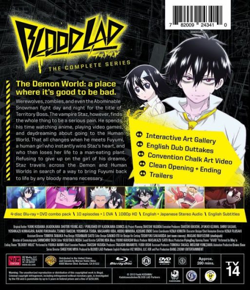 Blood Lad: The Complete Series [2 Discs] [Blu-ray]