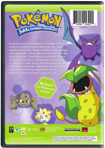 Album Pokemon Johto League Champions / Panini