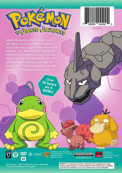 Pokémon: The Johto Journeys - The Complete Collection (4Kids