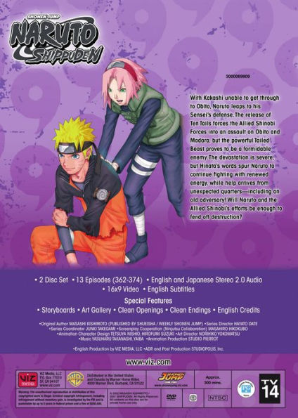 Naruto: Shippuden - Box Set 29 [2 Discs]