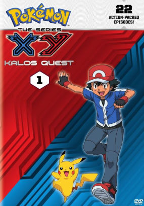 Pokemon The Series Xy Kalos Quest Set 1 Dvd Barnes Noble