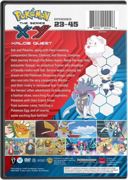 Pokemon the Series: Xy Set 1 (DVD) 