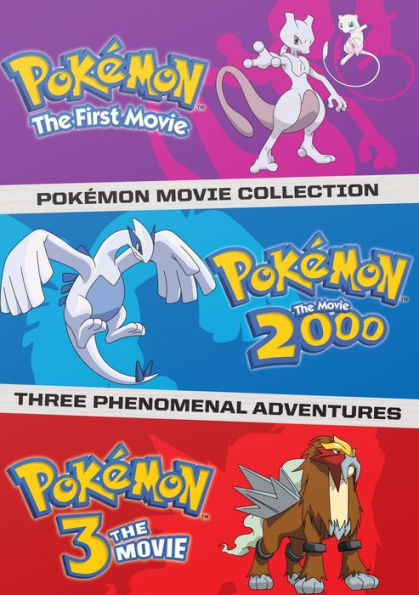 Pokemon: Movies 1-3