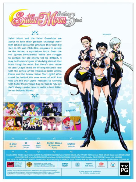 Sailor Moon: Sailor Stars - Season 5 - Part 1