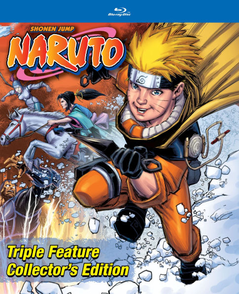 Naruto Triple Feature [Collector's Edition] [Blu-ray]