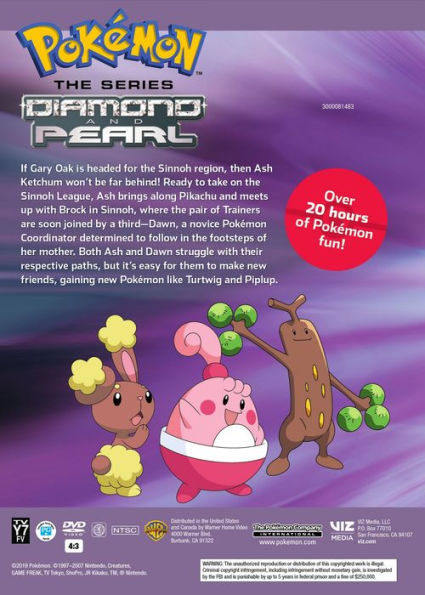 Pokemon the Series: Diamond and Pearl: The Complete Collection