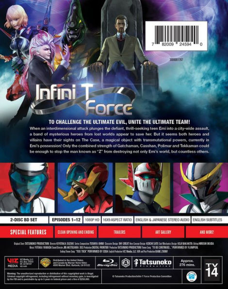 Infini T Force Complete Series Blu Ray Barnes Noble