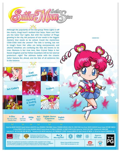 Sailor Moon: Sailor Stars: Season 5 - Part 2 [Blu-ray]