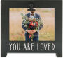 5X7 You Are Loved Black Box Clip Frame