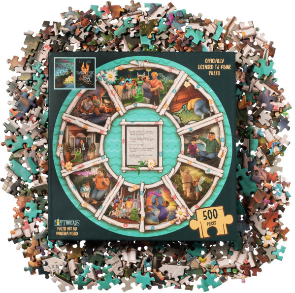 House in the Cerulean Sea Family Portrait Puzzle