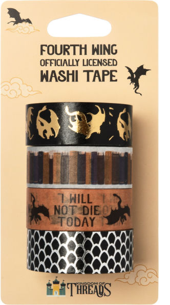 Fourth Wing 4-Pack Washi Tape