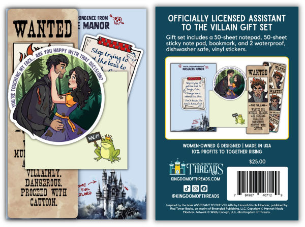 Assistant to the Villain Stationery Gift Set