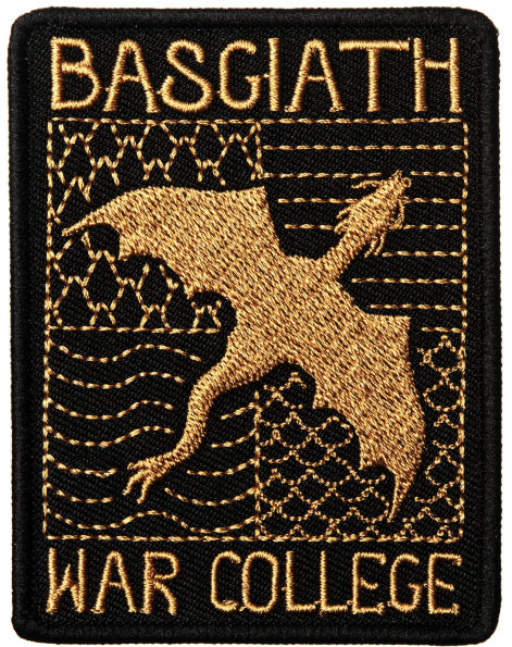 Basgiath War College Fourth Wing Patch